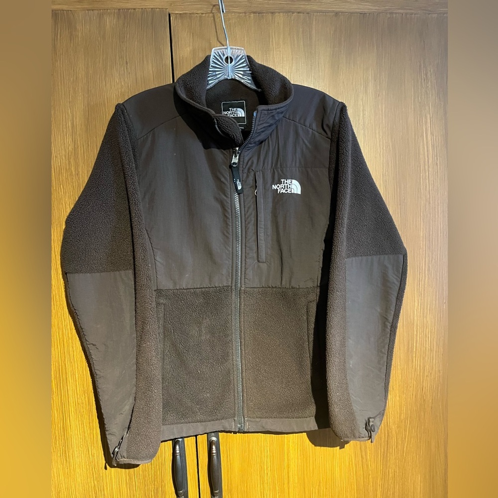 The North Face Denali Brown Full Zip Fleece Fall/Winter Jacket Womens Small